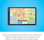 Garmin dēzl™ OTR1010, Extra-Large, Easy-to-Read 10” GPS Truck Navigator, Custom Truck Routing, High-Resolution Birdseye Satellite Imagery, Directory of Truck & Trailer Services - Image 4
