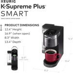 Keurig K-Supreme Plus SMART Single Serve Coffee Maker Milk Frother for Hot and Cold Milk Foam - Image 4