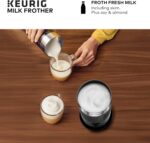 Keurig K-Supreme Plus SMART Single Serve Coffee Maker Milk Frother for Hot and Cold Milk Foam - Image 5