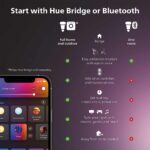 Philips Hue 7W ST19 White Ambiance LED Smart Vintage Edison Filament Bulb, Warm - Pack of 1 - E26 - Control with App - Compatible with Alexa, Google Assistant and Apple HomeKit - Image 3