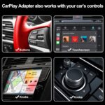 6.0 Wireless CarPlay Adapter, Plug and Play CarPlay Wireless Adapter with 5.8G Transmission Rate, Compatible with iPhone, Converts Factory Wired to Wireless - Image 3