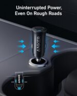 Anker USB-C Car Charger, Cigarette Lighter USB Charger for iPhone 16, 30W 2-Port Type-C Car Adapter, PowerIQ 3.0, for iPhone 16/15/14/13/12, Samsung Galaxy S23, iPad, AirPods, and More - Image 4