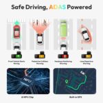 4K Dash Cam Front and Rear, 170° Ultra Wide Dashcam with ADAS, Night Vision, 24/7 Parking Mode, Sony IMX415 Sensor, WDR, Free 64GB SD Card, 5G/2.4G WiFi, Built-in GPS, Loop Recording - Image 4