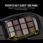 Corsair SCIMITAR RGB ELITE Gaming Mouse For MOBA, MMO - 18,000 DPI - 17 Progammable Buttons - iCUE Compatible - Black - Image 5