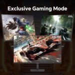 24" Gaming Monitor 180Hz 144hz Monitor QHD(2560x1440p) l Up to 1MS | Fast IPS Monitor |122% SRGB | 2X DP & 2X HDM| Tilt Xbox PS5 Switch|100×100mm VESA Compatible - Image 6