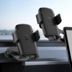 SYNCWIRE Car Phone Holder for Universal Dashboard [Super Stable] Car Phone Mount Foldable Aluminum Alloy Arm for iPhone 16 15 14 13 12 Series & All Phones - Image 5