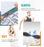2Pcs Compatible with Whoop 4.0 Replacement Band, Stretchy Nylon Wrist Strap Adjustable 5.9"-8.5", Breathable Fitness Tracker Band No Metal Frame, Washable & Durable - Image 3