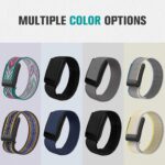 2Pcs Compatible with Whoop 4.0 Replacement Band, Stretchy Nylon Wrist Strap Adjustable 5.9"-8.5", Breathable Fitness Tracker Band No Metal Frame, Washable & Durable - Image 5