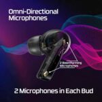 Cloud Mix Buds 2 – Gaming Earbuds, with ANC, 2.4GHz dongle, Bluetooth 5.3, PC, PS5, PS4, Nintendo Switch, Android, Steam Deck, USB-C - Black - Image 5