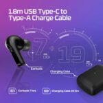 Cloud Mix Buds 2 – Gaming Earbuds, with ANC, 2.4GHz dongle, Bluetooth 5.3, PC, PS5, PS4, Nintendo Switch, Android, Steam Deck, USB-C - Black - Image 6
