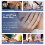 Ring Cover for Oura Ring Protector, Silicone Elastic Case for Oura Ring Gen 3 Working Out - Image 8