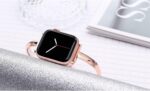 PlusRoc Stainless Steel Band Compatible with Apple Watch Band 38mm 40mm 41mm 42mm 44mm 45mm 46mm 49mm iWatch SE Series 10 9 8 7 6 5 4 3 2 1, Slim Versatile Bangle Bracelet for Women - Image 7