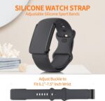Silicone Sport Band Compatible with Whoop 4.0 Strap Men Women, Soft Adjustable Waterproof Breathable Strap Replacement Wristbands for Whoop 4.0/3.0 Sleep, Wearable Health ＆Activity Tracker - Image 3