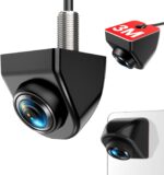 AUTO-VOX 180° Front/Backup Camera, OEM Mini Style, Screw-Free Easy Install, Side/Rear View Camera, IP69K Waterproof & 0.1Lux Low Light Back Up Camera for SUV/Pickup Truck/RV/Van/Camper/Car - Image 2