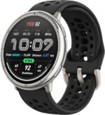 Amazfit Active 2 Smart Watch 44mm, GPS Maps with Direction, Fitness Tracker, 10 Day Battery, Sleep Monitor, 160+ Sport Modes, Water Resistant, for Android & Apple iPhone, Black Silicone - Image 2