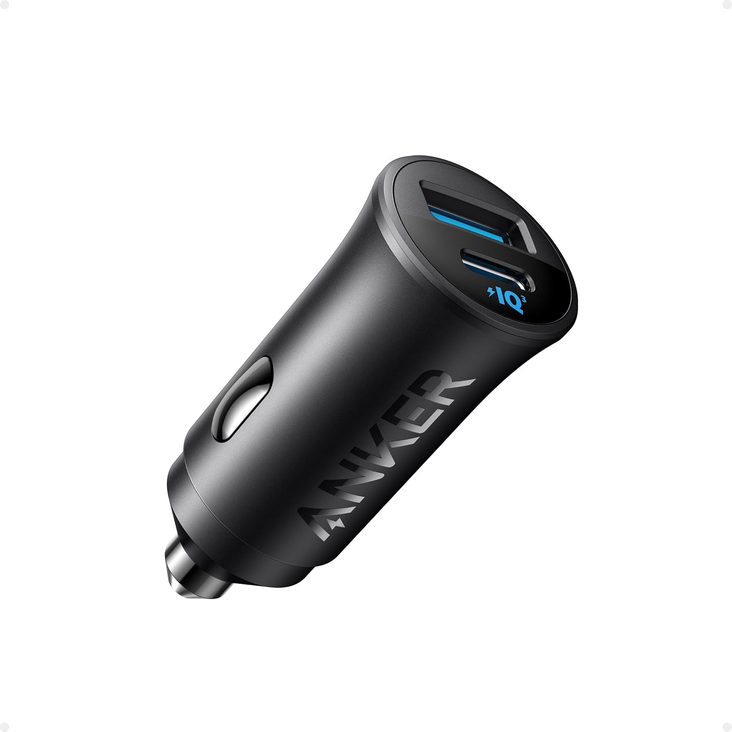 Anker USB-C Car Charger, Cigarette Lighter USB Charger for iPhone 16, 30W 2-Port Type-C Car Adapter, PowerIQ 3.0, for iPhone 16/15/14/13/12, Samsung Galaxy S23, iPad, AirPods, and More - Image 2