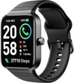 Fitpolo Smart Watch for Men Women,1.8” Touchscreen, Bluetooth Call, Alexa Built-in,24/7 Heart Rate, SpO2 Monitor, Step Counting, Sleep Tracking,IP68 Waterproof Fitness Tracker Watch for Android iPhone - Image 2