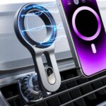 LISEN for iPhone 16 MagSafe Car Mount, [Quick Install] Magnetic Car Phone Holder Vent, Car Truck Accessories Gifts for Men Women Him Her, Fit for iPhone 16e 16 Pro/Pro Max 15 14 13 12 Samsung Pixel - Image 2
