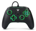 PowerA Advantage Wired Controller for Xbox Series X|S with Lumectra - Black, gamepad, wired video game controller, gaming controller, works with Xbox One and Windows 10/11, officially licensed - Image 2