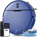 Robot Vacuum and Mop Combo, 2-in-1 Robot Vacuum Cleaner with Strong Suction, Compatible with APP/Home Integration, Schedule, Long battery life, Tangle-free, Ideal for Pet hair and Low Pile carpets - Image 2