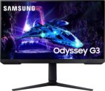 SAMSUNG 27-Inch Odyssey G3 (G30D) Series FHD Gaming Monitor, 1ms, 180Hz, AMD FreeSync, Adjustable Stand, Black Equalizer, Virtual Aim Point, Eye Saver Mode, Flicker-Free, LS27DG302ENXZA, 2024 - Image 2