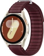 SAMSUNG Galaxy Watch 7 Bespoke Edition 40mm Bluetooth AI Smartwatch w/Energy Score, Wellness Tips, Heart Rate, Sleep, Fitness Tracker, Wine Fabric Band, Cream, US Version, 1Yr Manufacturer Warranty - Image 2