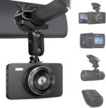 Sportway S80 Dash Cam mount, Dash Cam Mirror Mount Holder with 16pcs Joints for Rove APEMAN CHORTAU Roav Nexar iiwey YI Z-Edge Old Shark KDLINKS Crosstour VANTRUE GoPro... 99% Car Dash Cameras DVR GPS - Image 2