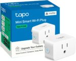 TP-Link Tapo Matter Compatible Smart Plug Mini, Compact Design, 15A/1800W Max, Super Easy Setup, Works with Apple Home, Alexa & Google Home, UL Certified, 2.4G Wi-Fi Only, White, Tapo P125M - Image 2