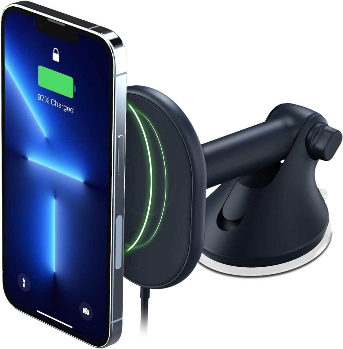 iOttie Velox Magnetic Wireless Car Mount for MagSafe iPhones - Charger Included. Compatible with iPhone 12 to 15 Series - Image 2