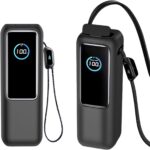 1 Pack Thick 1.5mm Silicone Case for Anker Zolo Power Bank (25000mAh 165W) - Protective Cover for Anker Laptop Portable Charger 165w, Full - wrap Protection with Precise Port Cutouts (Black) - Image 2