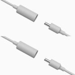 10ft Power Extension Cable for Echo Pop and Echo Dot (3rd Gen),Echo Dot (4rd Gen), Echo Dot (5rd Gen)，Echo Show 5(2nd Gen)，Prevents loosening，Prevents Electric Shock，IP53 Waterproof (2 Pack White) - Image 2