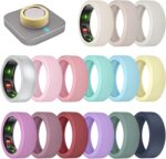 15 Pack Ultra-Thin Ring Covers Compatible with Oura Ring Gen 4/3 Cover, Anti-Scratch Silicone Protector Accessories for Women Men - Image 2