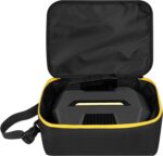 1680D Carrying Case for AstroAI Tire Inflator Portable Air Compressor Air Pump, Protective Storage Travel Bag with Pocket for Replacement Fuse, Air Nozzle Cones, Adapter and Other Accessories (Black) - Image 2