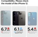 Spigen Slim Armor CS Designed for iPhone 12 / Designed for iPhone 12 Pro Case (2020) - Navy Blue - Image 3