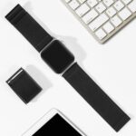 Elastic Breathable Nylon Band Compatible with Apple Watch and Whoop 4.0 Health Fitness Tracker, 38/40/41/42mm Soft Adjustable Replacement Strap for iWatch Series 10/9/8/7/SE/6/5/4/3/2/1/SE - Image 3