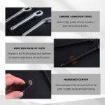 2 Jaw Gear Puller, Adjustable 10 Inches 2 Claw Pulley Flywheel Bearing Removal Tool, Internal External Separate Lifting Device Puller for Gears Pulleys, Car Accessories - Image 5