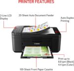 Canon PIXMA TR4720 All-in-One Wireless Printer, Home Use with Auto Document Feeder, Mobile Printing and Built-in Fax, Black - Image 4
