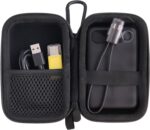 Hard EVA Carrying Case Compatible with Anker Power Bank, 10,000mAh Portable Charger (10000mAh, 22.5W) Charger storage box (black) - Image 4