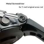 Screw Rod Fit for Amazfit T-Rex 3 A2322 Rugged/Military Watch 48mm, Stainless Steel Link Bar Replacement Screws with Screwdrivers Removal Tool for T-Rex3 Accessory (Black) - Image 5