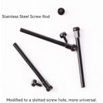 Screw Rod Fit for Amazfit T-Rex 3 A2322 Rugged/Military Watch 48mm, Stainless Steel Link Bar Replacement Screws with Screwdrivers Removal Tool for T-Rex3 Accessory (Black) - Image 6