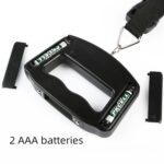 Portable Travel Luggage Electronic Scale, Digital LCD Hanging Box Weighing Scale 110 pounds/50 kilograms, Fishing, Luggage, Gifts (Hooks) - Image 9