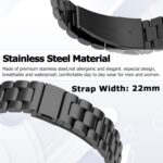 Replacement Band Compatible for Whoop 4.0, Stainless Steel Metal Strap with Case Bands for Whoop 4.0 Watch Strap, Size Adjustable Easy Installation - Image 4