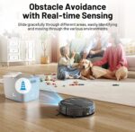 Robot Vacuum and Mop Combo,4200Pa Powerful Robotic Vacuum Cleaner with Self-Charging, Home Automatic Robot Aspiradora for Hard Floor, Low Carpet, Pet Hair, App&Voice&Remote Smart Control - Image 5