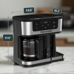 Deluxe 12-Cup Coffee Maker & Single Serve Brewer – Programmable, K-Cup Compatible, Adjustable Brew Size, Glass Carafe, Auto Shut-Off - Ideal for Home or Office - Image 4