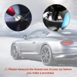 Car Shift Knob Boot Retainer, M12×1.25 Durable Aluminum Shift Boot Retainer Stick Shift Knob Adapter, Waterproof Rust-Proof Metal Manual Car Gear Shifter Lever Adapter Accessories (Silver) - Image 5