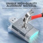 Mini Wireless Carplay Adapter for Apple iPhone,Plug and Play Easy Setup Automatic Reconnect,Convert Wired to Wireless Car Play Dongle,for Cars from 2016 & iPhone iOS 10+ (USB A) Grey01 - Image 4