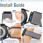 Runostrich Quick Release Nylon Watch Band - Choice of Width - 18mm, 19mm, 20mm, 22mm,24mm Elastic Watch Straps Adjustable Stretchy Solo Loop Sport Nylon Replacement Wristband - Image 5