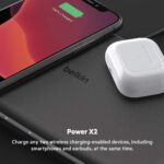 Belkin TrueFreedom Pro Wireless Charging Pad - 10W Qi-Certified Charger Pad for iPhone, Samsung, Apple Airpods & More - Charge Qi-enabled Devices From Anywhere On The Surface - Black - Image 3