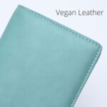 Alldaily Ultra Slim Thin Women Wallet RFID Blocking Credit Card Holder Bifold Long Ladies Billfold (Purist Blue) - Image 6