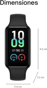 Amazfit Band 7 Fitness and Activity Trackers and Smartwatches, Heart Rate, SpO2, Sleep Analysis, Amazon Alexa Built-In, 18-Day Battery, Black - Image 4